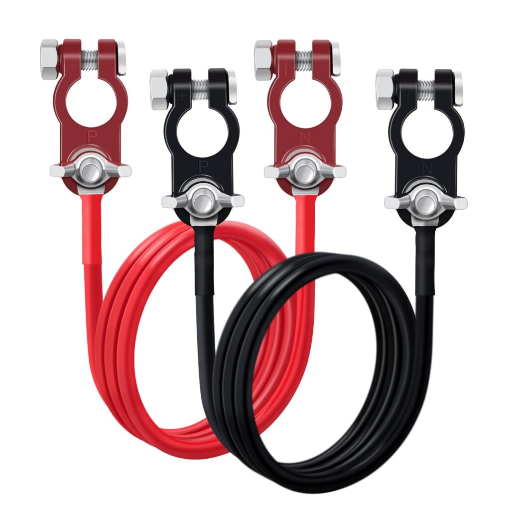 Heavy gauge battery cables